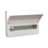 14 Way Amendment 3 Metal IP40 Consumer Unit With 63A 30mA RCD Incomer A3M63/30-014