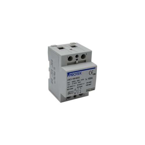 100A 2 Pole 3 Module Normally Open Contactor - LNC1-100-NO/2