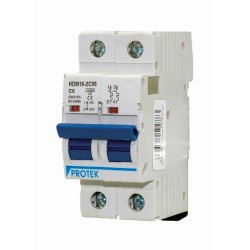 20A 2 Pole 2 Module 'C' Curve 10kA HDMCB HDMCB-2C20