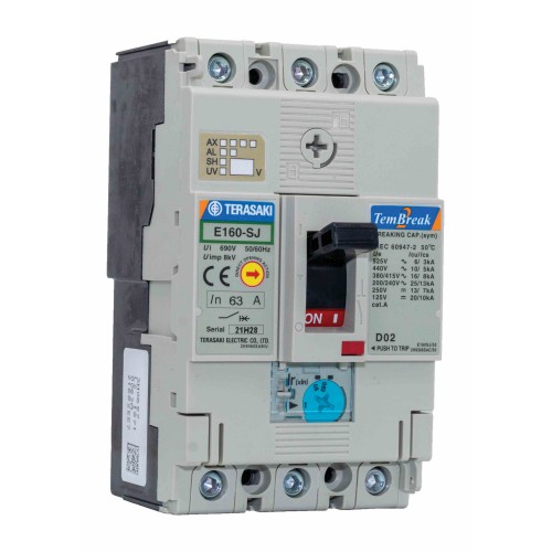 63A 3 Pole 16kA Adjustable E160 Frame Size MCCB MC3P063TS 63A 3 Pole 16kA Adjustable E160 Frame Size MCCB MC3P063TS