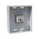 Fully Adjustable 63A 3 Phase RCBO with Metal Enclosure RCBO3-063TSMS Fully Adjustable 63A 3 Phase RCBO with Metal Enclosure RCBO3-063TSMS