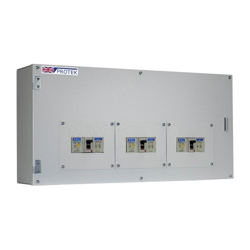 3 x Adjustable 200A MCCB MC Outgoing Kit with Enclosure MC4KM200L3