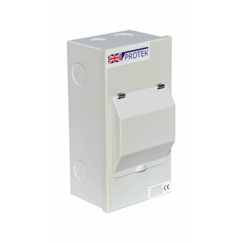 63A Compact SP+N Amendment 3 Metal IP40 Fuse Switch A3MFS163 63A Compact SP+N Amendment 3 Metal IP40 Fuse Switch A3MFS163